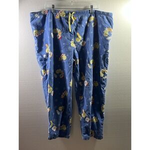 Vintage Tweety Bird Pajama Pants Drawstring Looney Tunes L READ